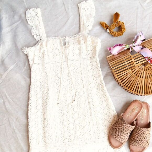 ✨HP✨Free People Cross My Heart Mini Dress ✨ - Picture 9 of 9